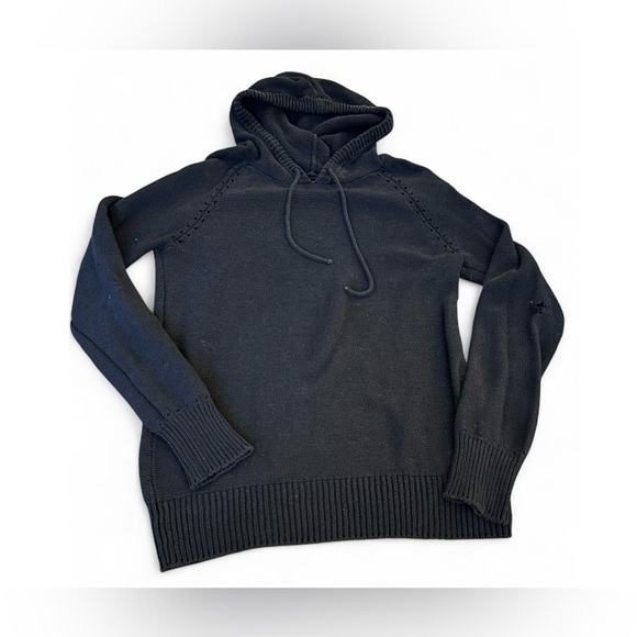 Alexander Wang Black Hooded Sweater Women’s Size Medium - Picture 1 of 3